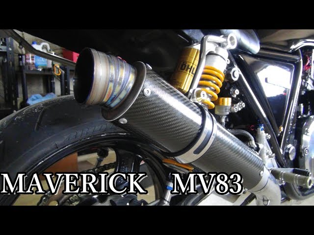 MAVERICKマーベリックMV83カーボンサイレンサー 3Pソリッドエンド