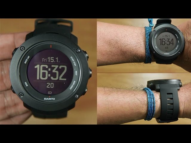 Suunto Ambit3 Vertical Black HR : GPS WATCH - UNBOXING - YouTube