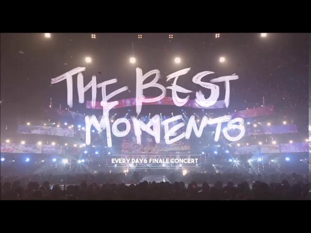 2018 EVERY DAY6 FINALE CONCERT THE BEST MOMENTS FULL AUDIO - YouTube