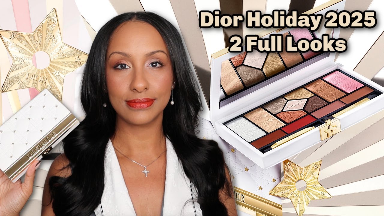Dior Couture Palette Holiday 2025 ⭐️ | 2 Full Looks + Review