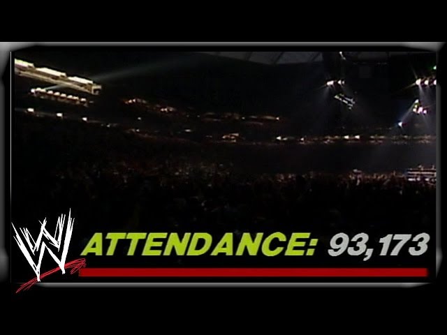 WrestleMania III breaks WWE's all-time attendance record
