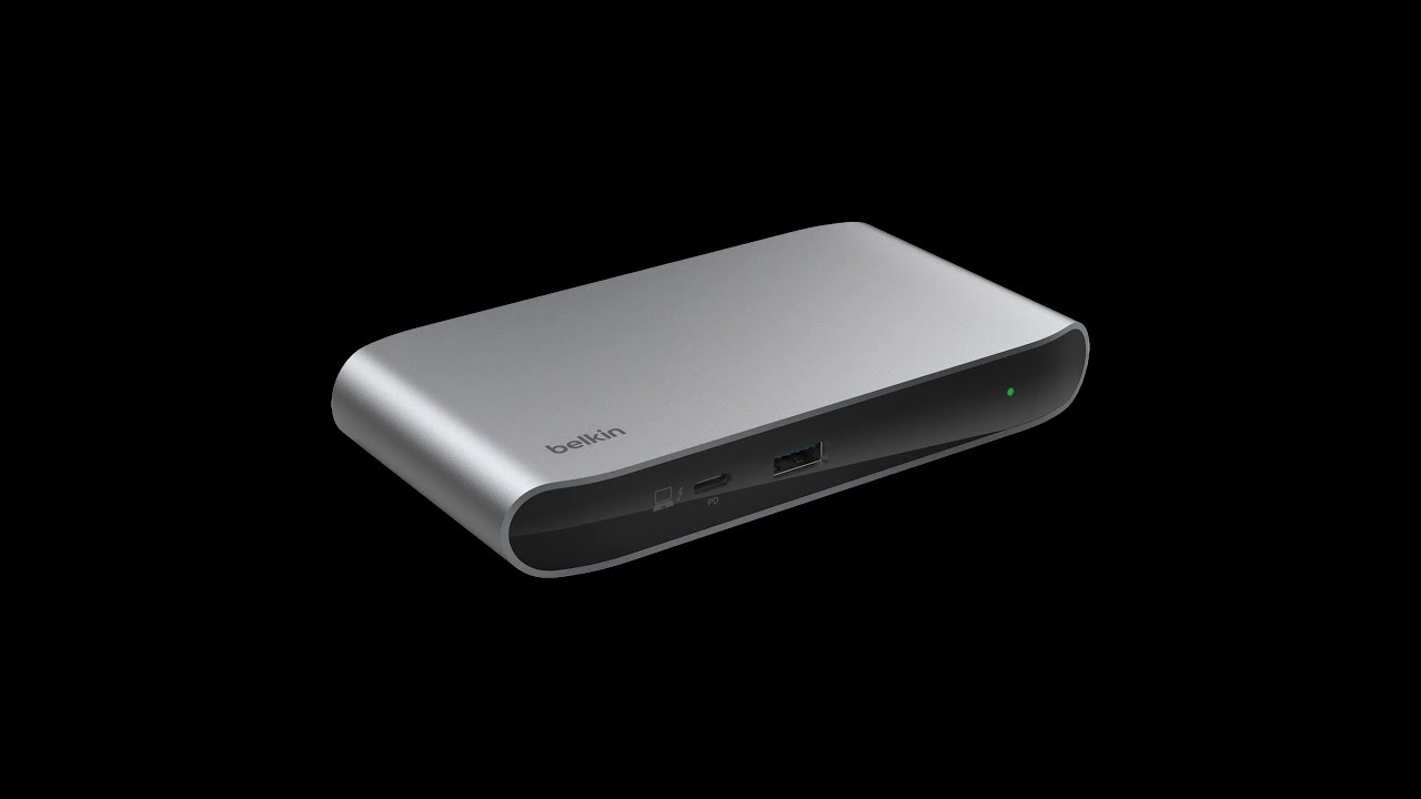 分配器・切替器 Belkin Thunderbolt 4 5-in-1 USB-C Amazon.com