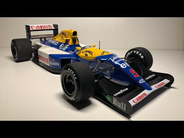 Tamiya Williams Renault FW14B - YouTube