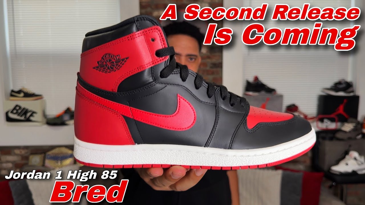 Jordan 1 High 85 Bred - A Second Release Is Coming - YouTube