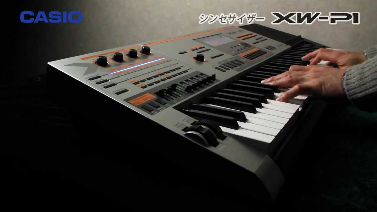 CASIO / シンセサイザー XW-P1 - YouTube
