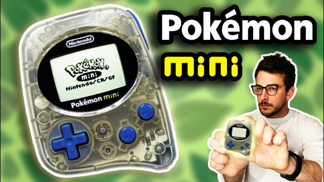 Pokemon Mini: Nintendo's Smallest Handheld Game Console - YouTube