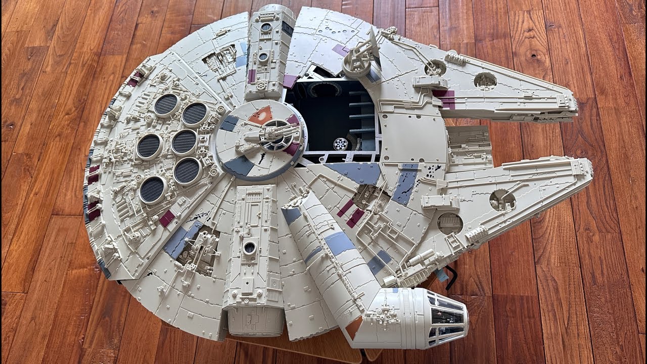 完成ライブ！！ミレニアムファルコン点灯🔥#デアゴスティーニ - YouTube