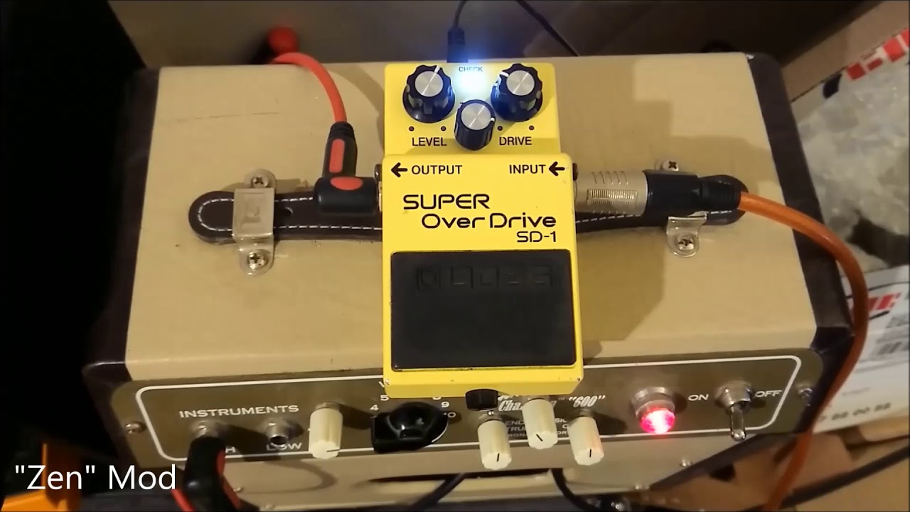 GMRspares Boss Super Overdrive SD 1 