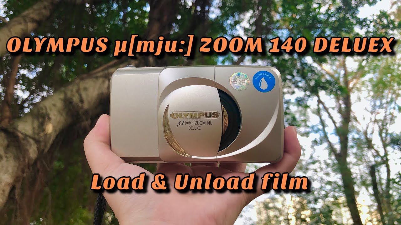 OLYMPUS µ[mju:] ZOOM 140 DELUEX 🎞️ Load and Unload Film 📷 {Eng