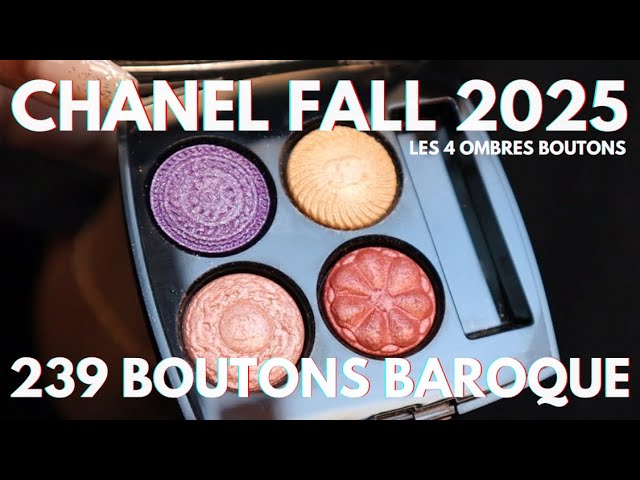 Chanel Les 4 Ombres Boutons - 239 Boutons Baroque - YouTube