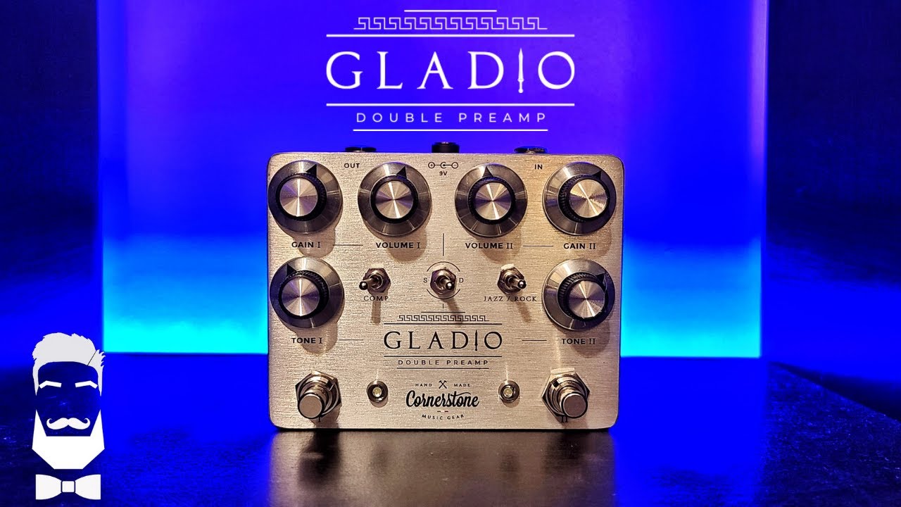 Cornerstone Gladio D-Style Double Preamp | Delicious Audio