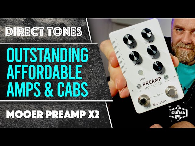 Mooer Preamp Model X. (X2). A lightweight, compact ,affordable