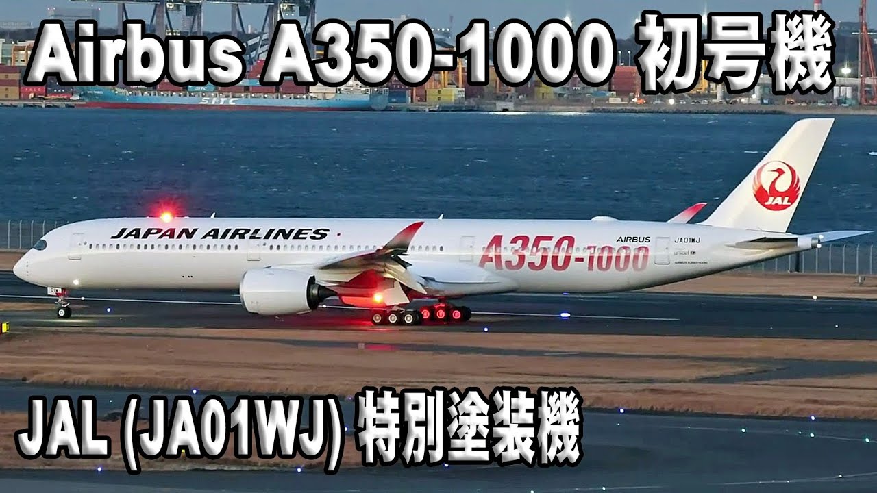 Airbus A350-1000 JAL (JA01WJ) 特別塗装機 初号機 ニューヨーク/羽田