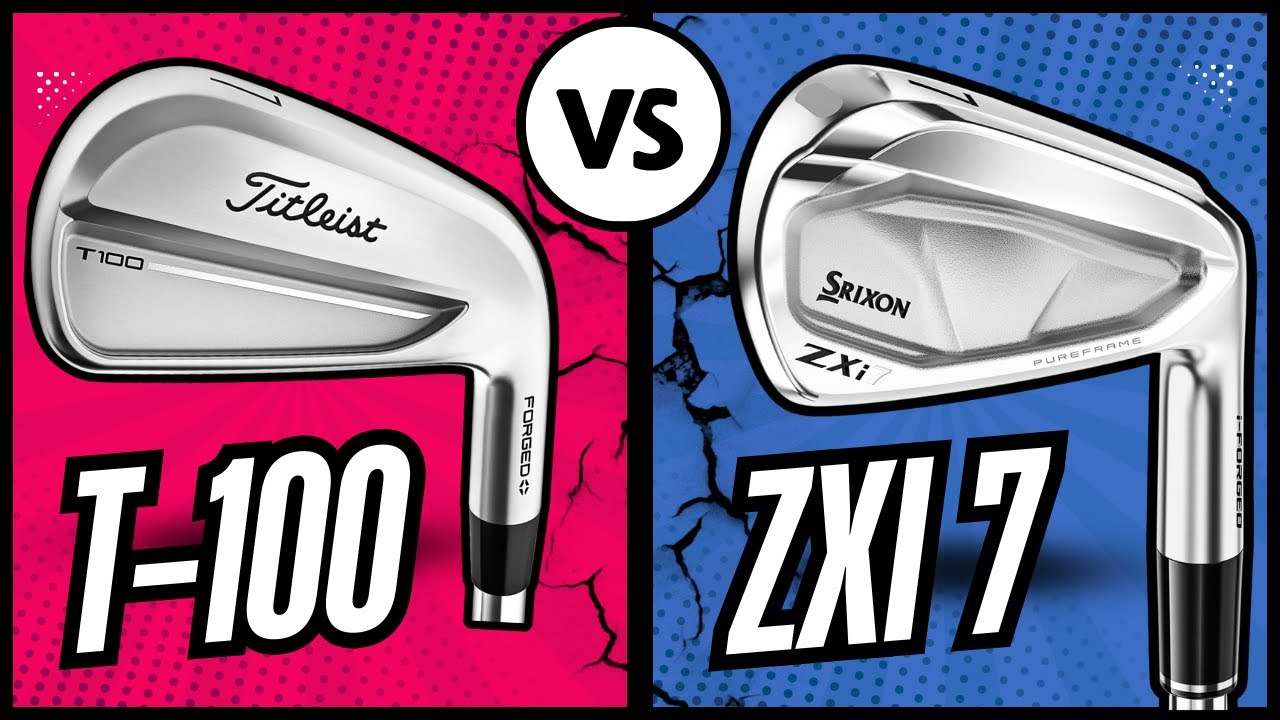 HEAVYWEIGHT vs UNDERDOG - Titleist T100 vs Srixon ZXi7 - YouTube