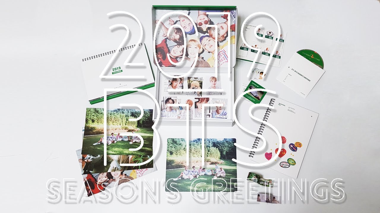 ♡Unboxing BTS 방탄소년단 2016 Season's Greeting 2016 시즌 그리팅