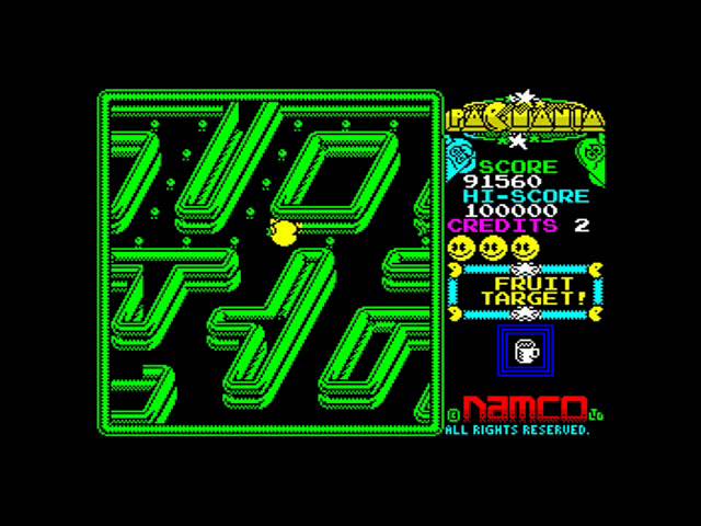 Pac-Mania ZX Spectrum - YouTube