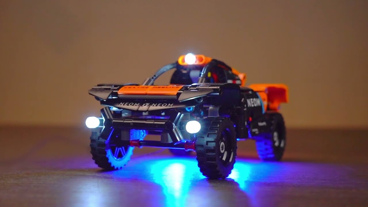 BrickBling Light Kit for LEGO NEOM McLaren Extreme E Race Car 42166