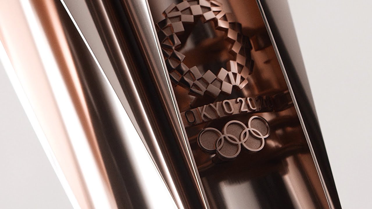 東京2020オリンピック聖火リレートーチ 映像 - YouTube