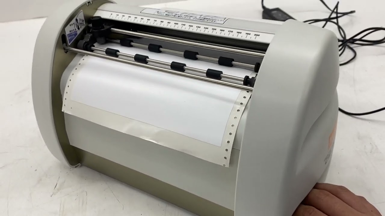 MAX カッティングマシン CM-200 シート送り確認 【一番館藤枝店