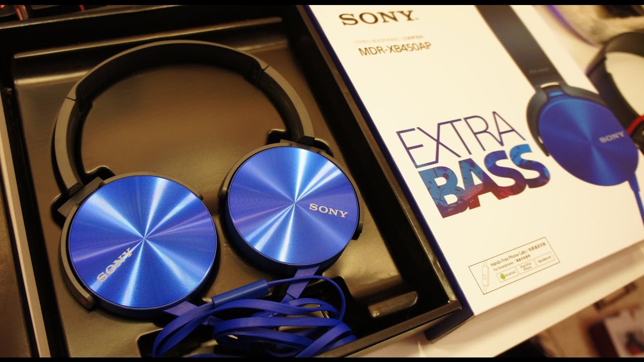 Headphones with microphone Sony MDRXB450AP EXTRA BASS Headphones