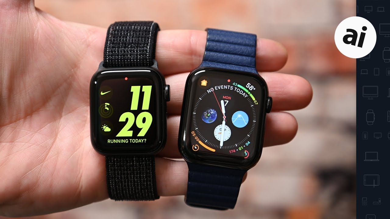 Should You Buy the Nike or Standard Apple Watch Series 5? - YouTube