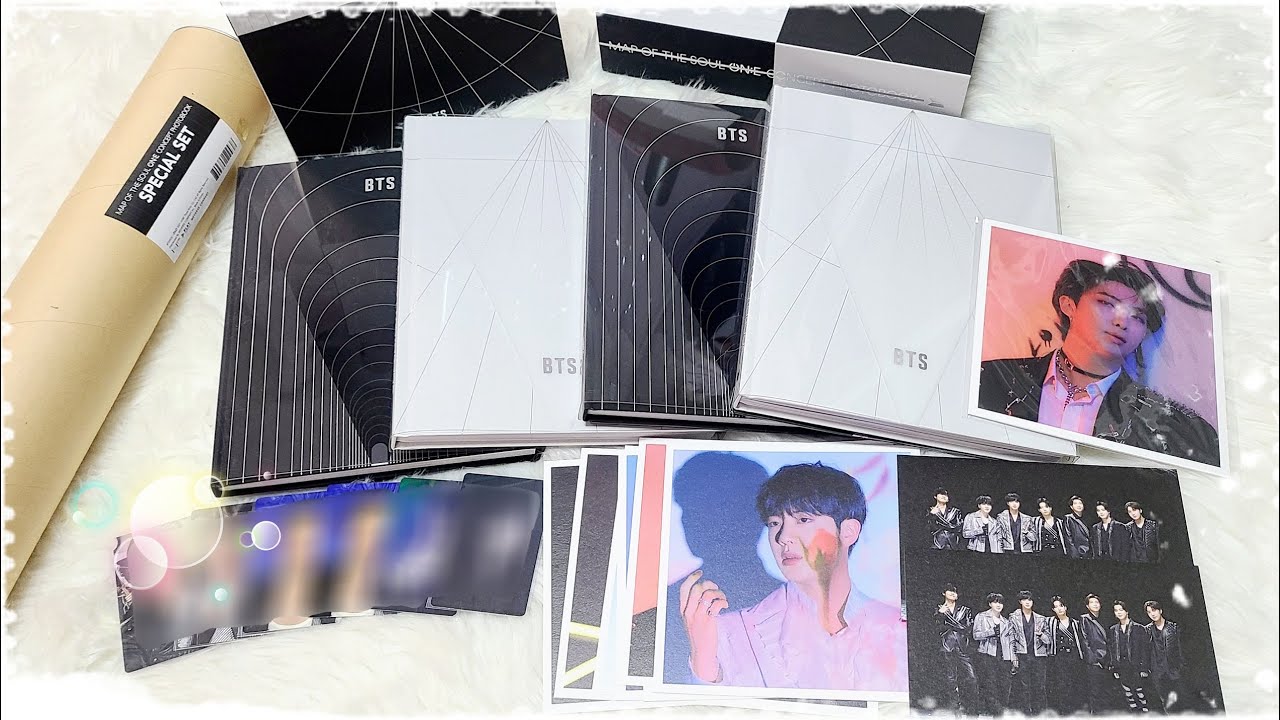 UNBOXING BTS 방탄소년단 Graphic Lyrics Series Special Package (All