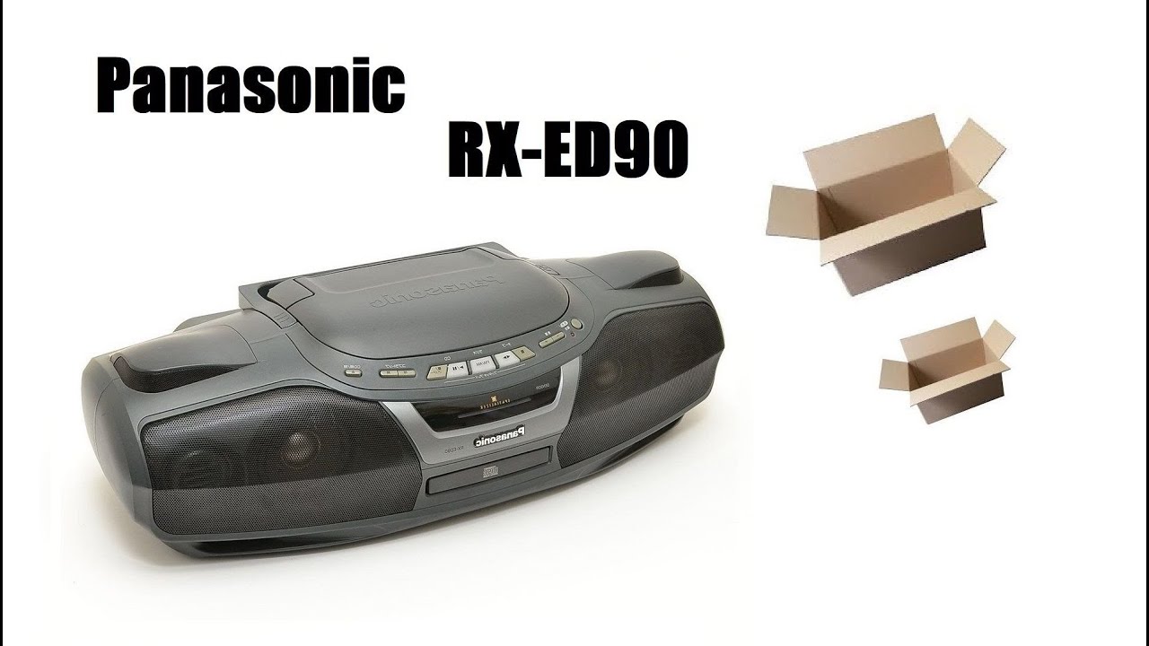 Panasonic RX-ED90 Japanese version (unboxing,device from Japan