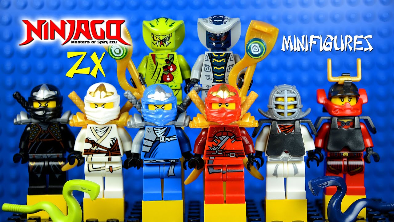 LEGO Ninjago ZX (Zen eXtreme) Masters of Spinjitzu KnockOff