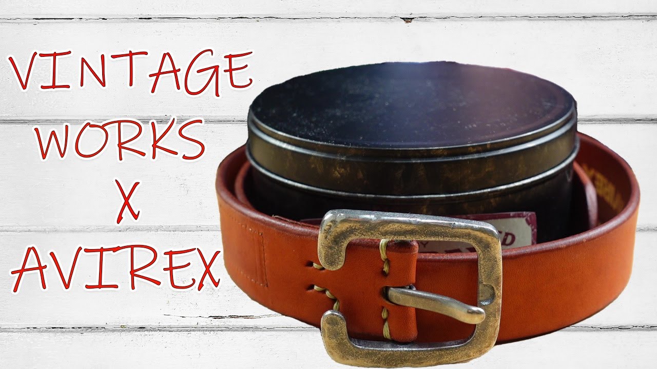 ベルト】レザーの経年変化を楽しみたい！ヴィンテージワークスと