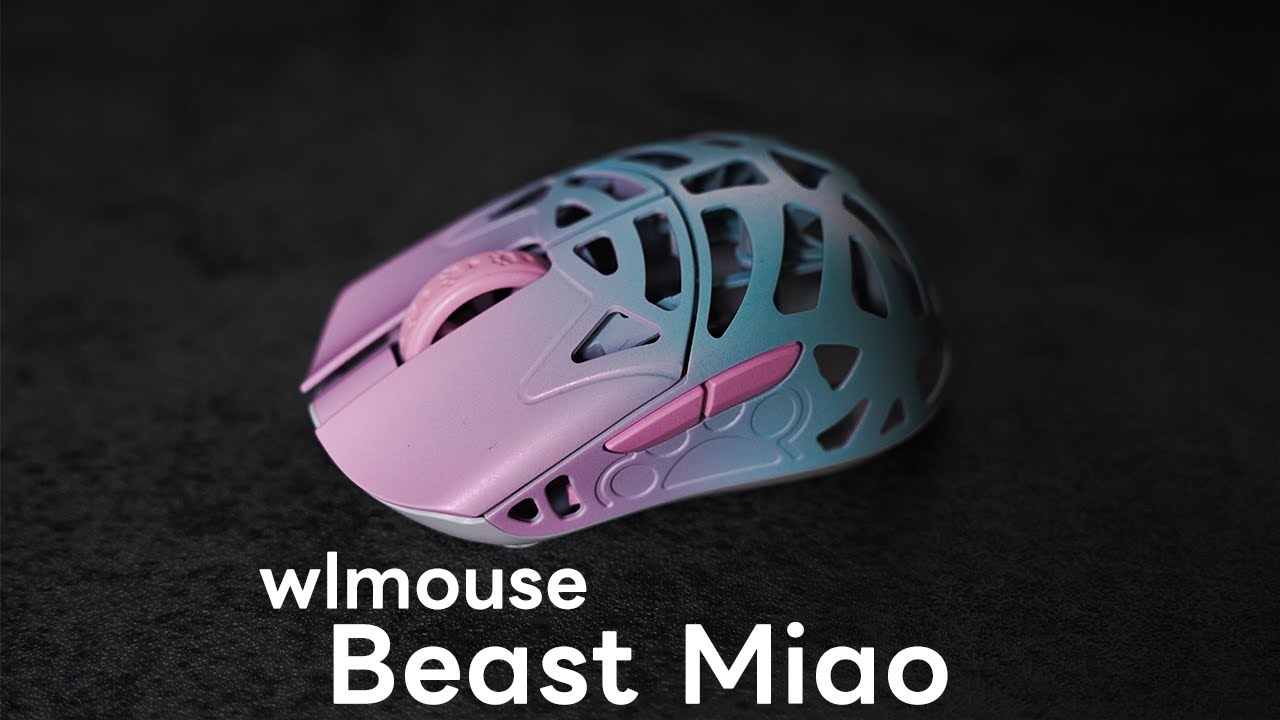 The world's cutest and strongest gaming mouse | WLMOUSE Beast Miao