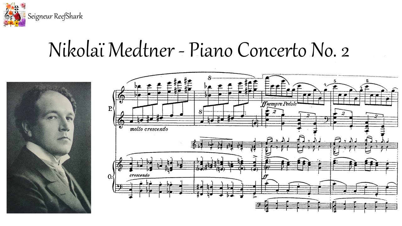Medtner - 2 Pieces for 2 Pianos, Op. 58 (Bakhchiev, Sorokina
