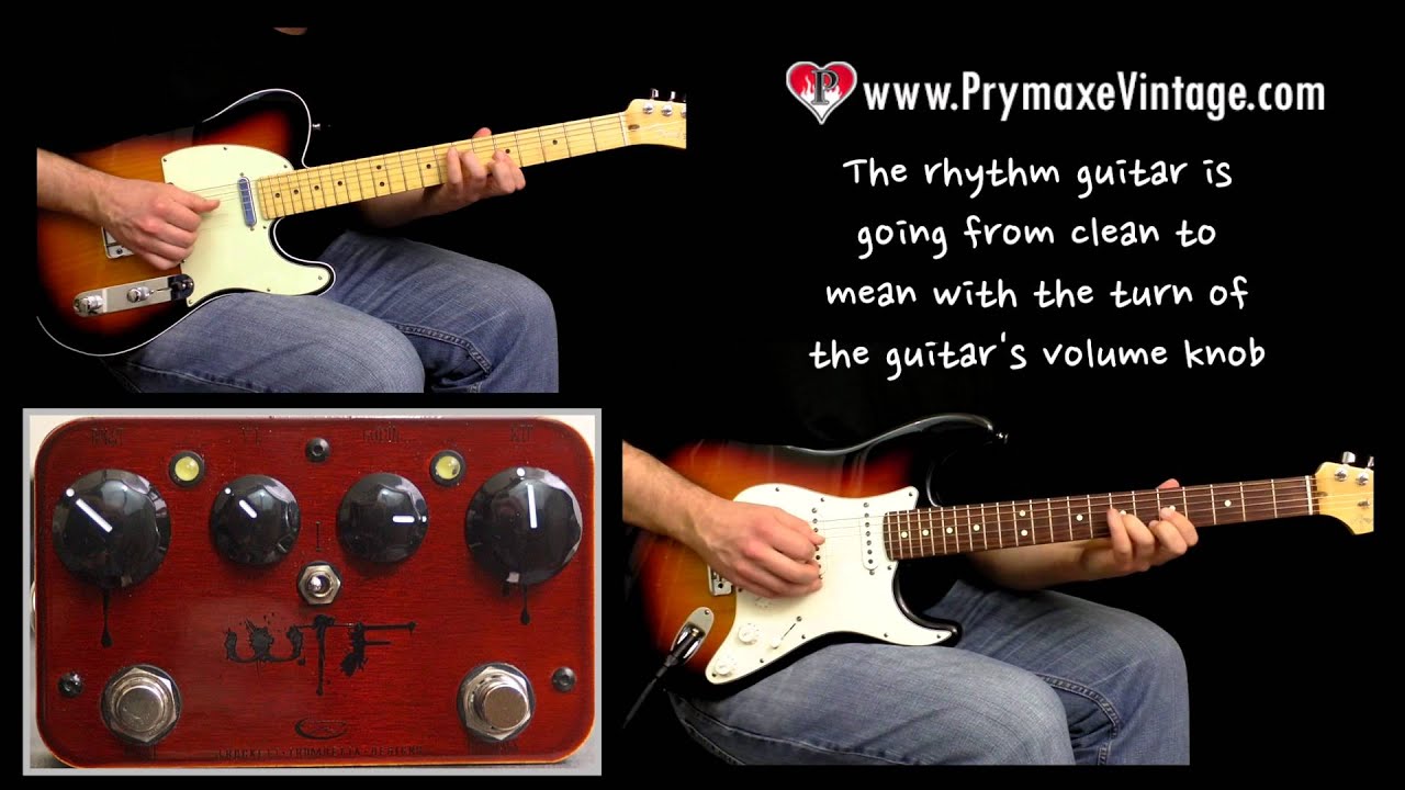 J. Rockett Audio Design WTF Fuzz pedal - YouTube