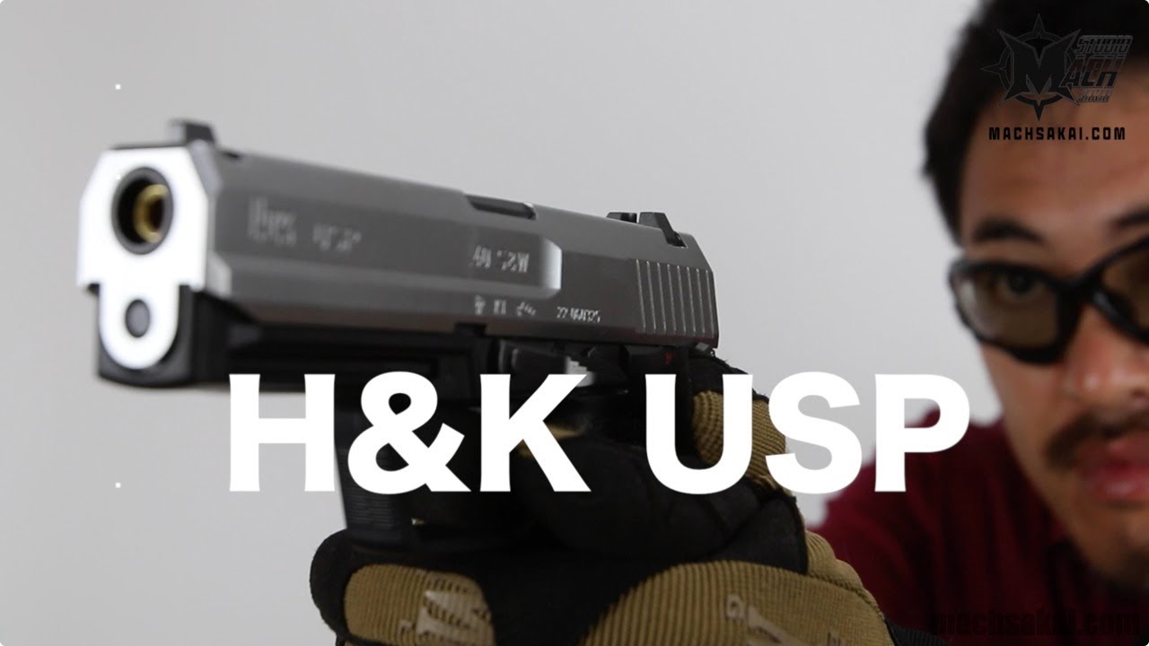 東京マルイ H&K USP シルバースライド 電動ガンをマック堺が最速