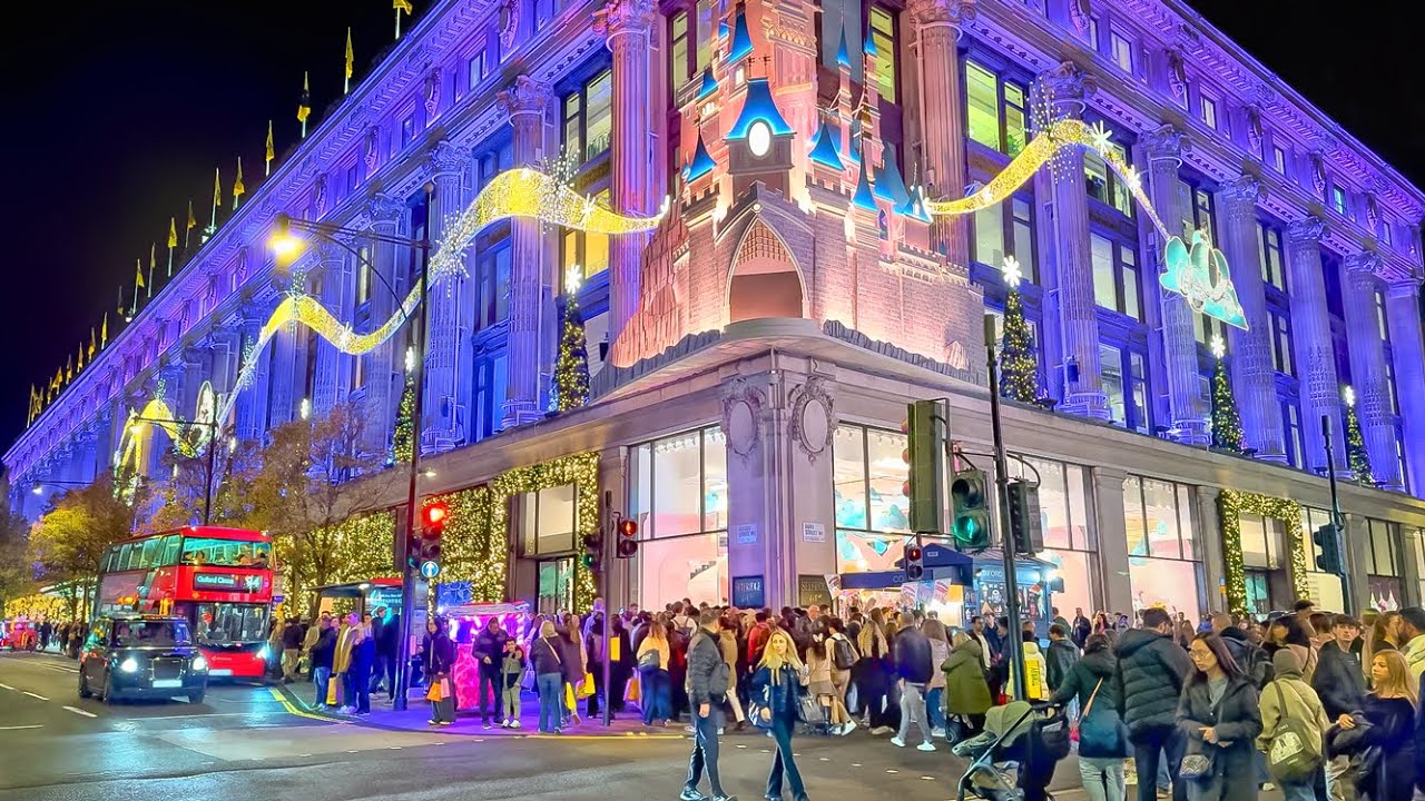 London at Christmas 2025 ✨ Selfridges Disney Castle & Holiday