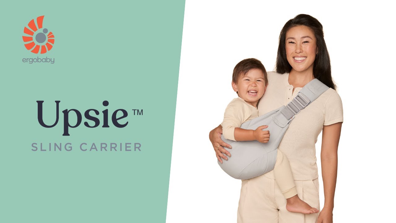 Ergobaby | Upsie Sling | How to Wear - YouTube