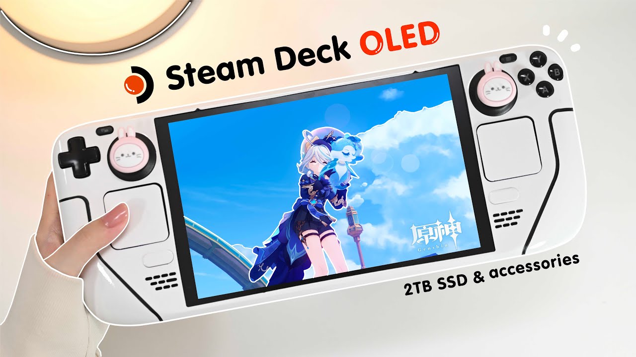 🧡 NEW Steam Deck OLED unboxing | 2TB SSD | Windows dual boot