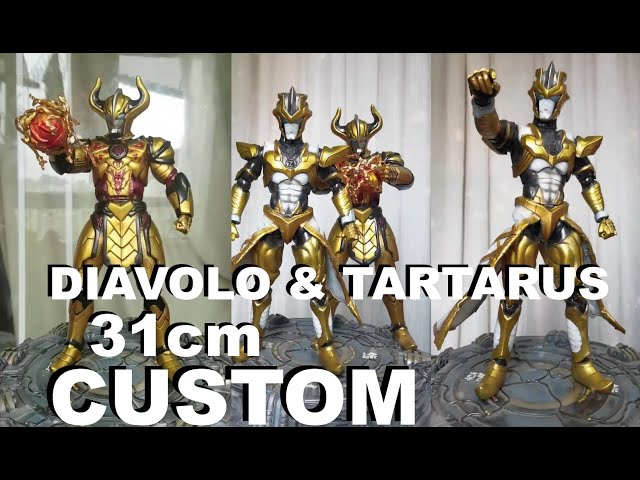 1:6 Absolute Diavolo and Tartarus magical transformation [Ultraman