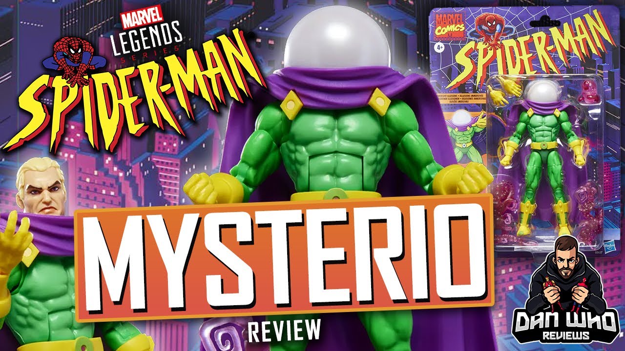 Marvel Legends MYSTERIO Spider-Man Retro Card Animated Series