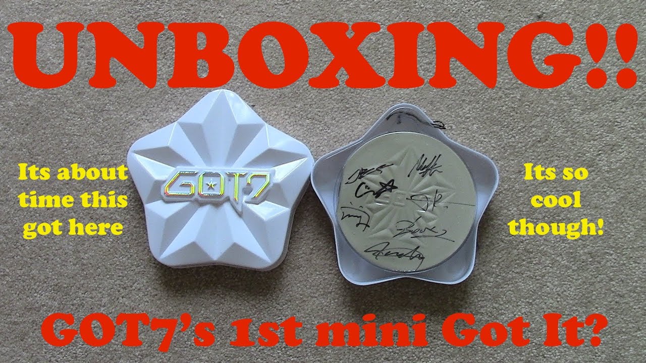 UNBOXING] Got7's Debut Album Got It? (Signed By All Members