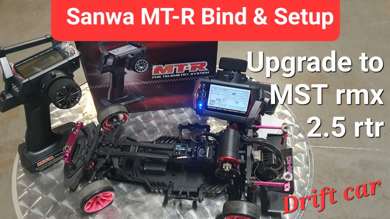 RC Model] How to Use the SANWA MT-R! For Beginners! Learn how to