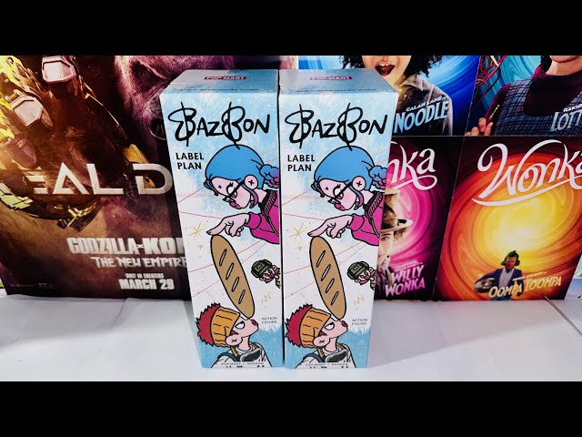 Pop Mart BAZBON Label Plan Series 1/8 Action Figure Unboxing