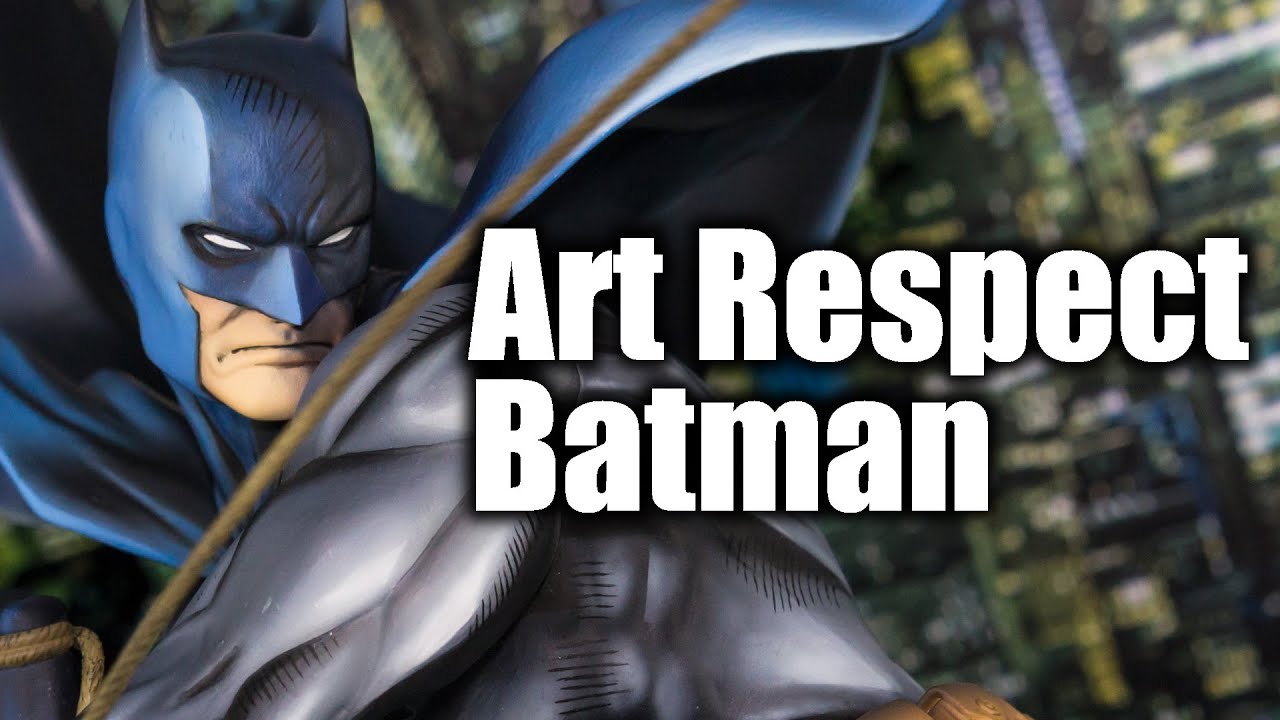Art Respect: Batman / アートリスペクト バットマン display - YouTube