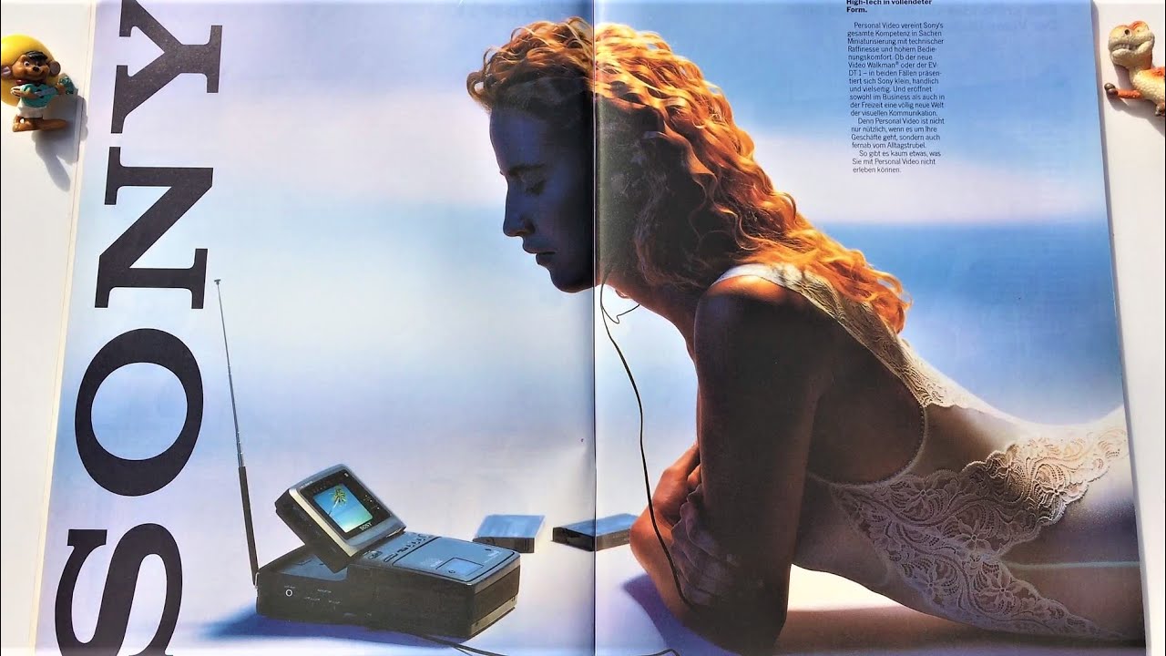 Sony Catalog 1989-1990 Germany - YouTube