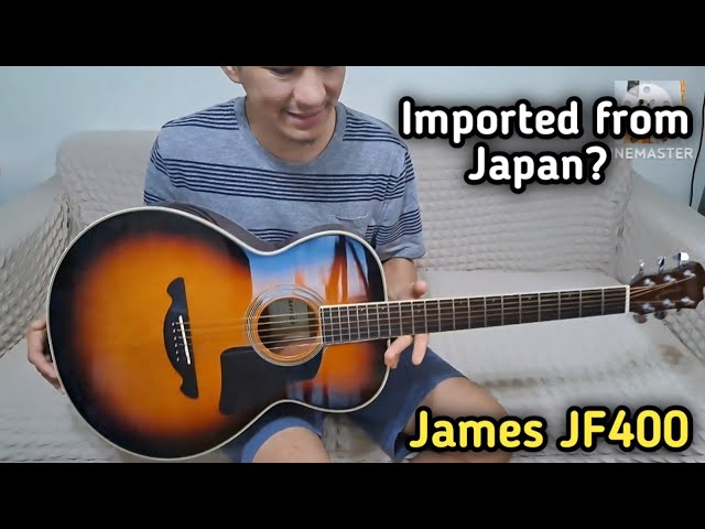 Guitar Imported from Japan - James JF400 Acoustic Guitar | Full