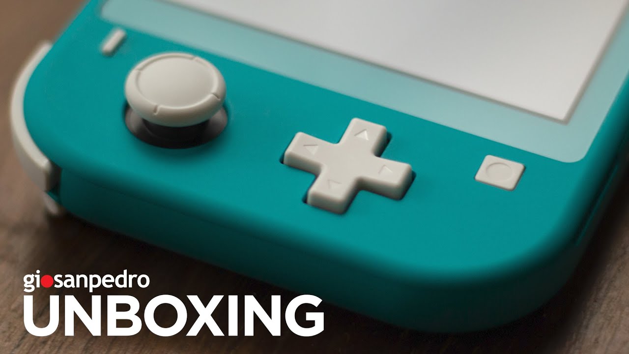 Nintendo Switch Lite + Pokemon Sword & Shield UNBOXING - YouTube