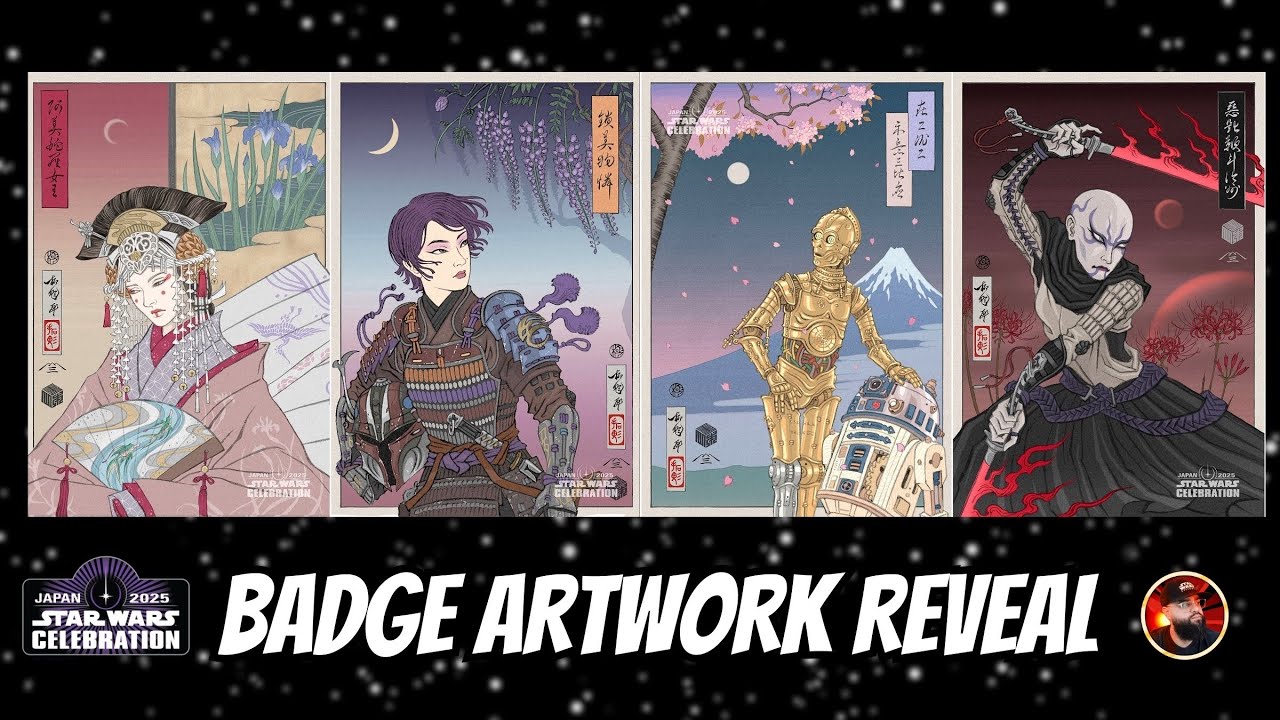 WOW Star Wars Celebration Japan 2025 Badge Art REVEALED Part 2