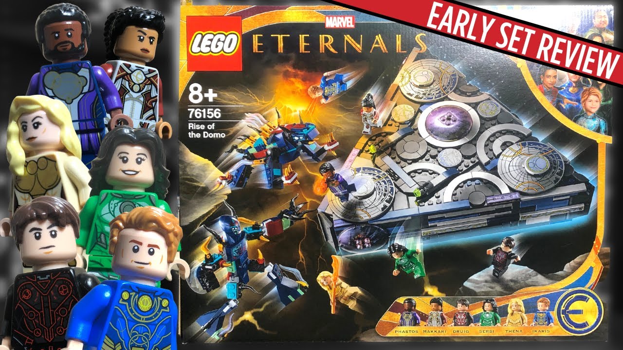 LEGO Eternals RISE OF THE DOMO Set 76156 - Early Review - YouTube
