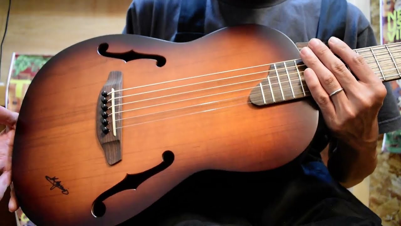 NEW/K.Yairi Nocturne F CTM@guitarshoptantan - YouTube