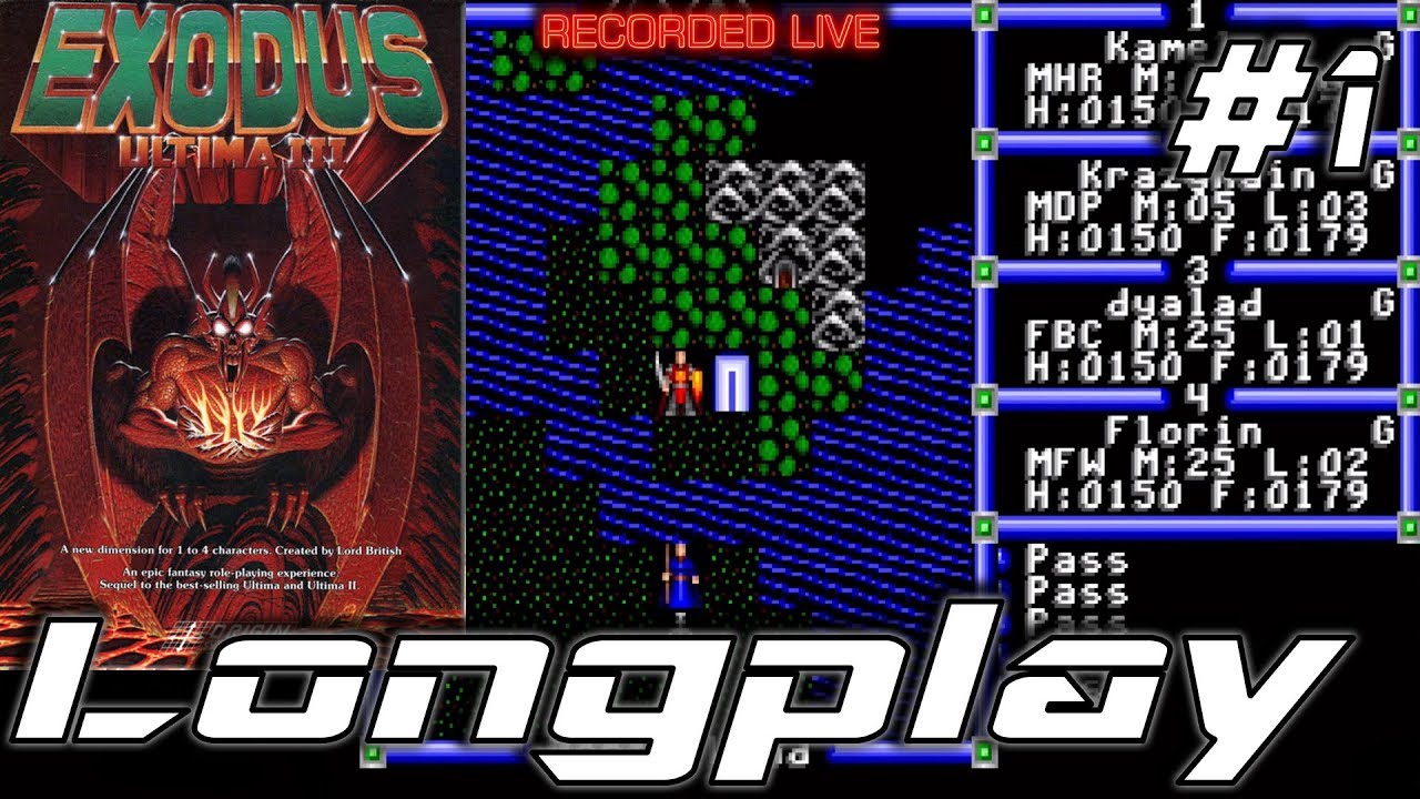 Let's play Ultima III: Exodus | Origin Systems 1983 | #1 - YouTube