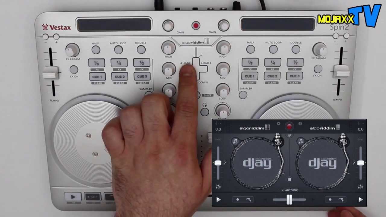 Vestax Spin 2 DJ Controller Walkthrough Demo - YouTube